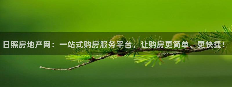 新宝股东瞧听2 5 5：日照房地产网：一站式购房服务平台，让