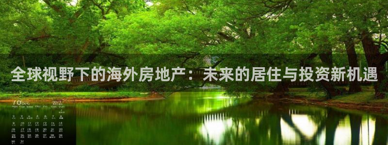 新宝5注册平台：全球视野下的海外房地产：未来的居住与投资新机