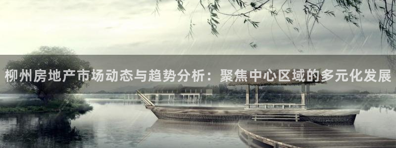 新宝5娱乐注册：柳州房地产市场动态与趋势分析：聚焦中心区域的