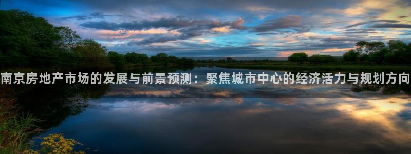 新宝5登录网址：南京房地产市场的发展与前景预测：聚焦城市中心