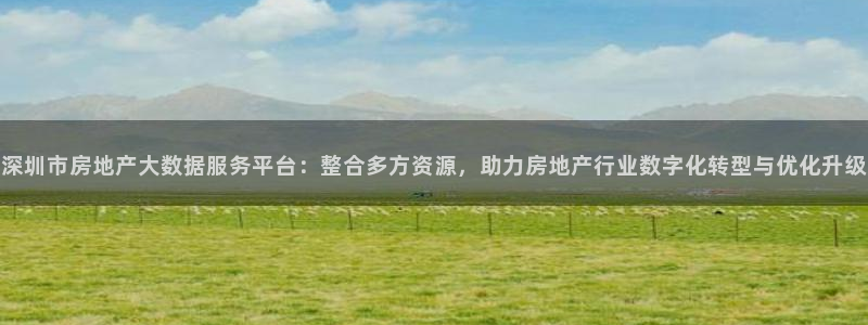 新宝5下载 迅雷下载：深圳市房地产大数据服务平台：整合多方资