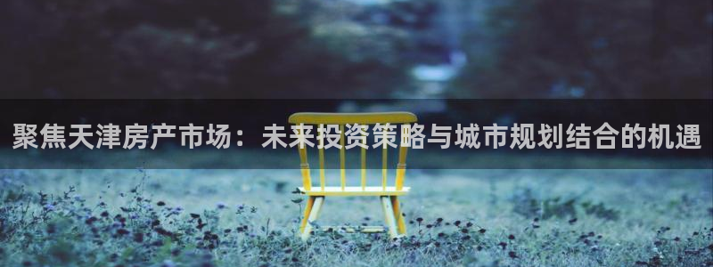 新宝5褚74OOO5：聚焦天津房产市场：未来投资策略与城市规