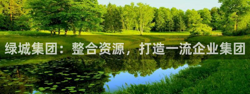 新宝5平台注册公司：绿城集团：整合资源，打造一流企业集团