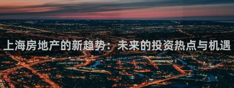 新宝5登陆：上海房地产的新趋势：未来的投资热点与机遇