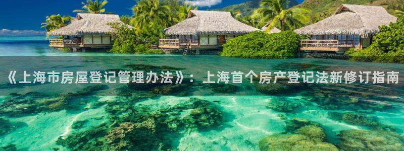 新宝5招商222111：《上海市房屋登记管理办法》：上海首个