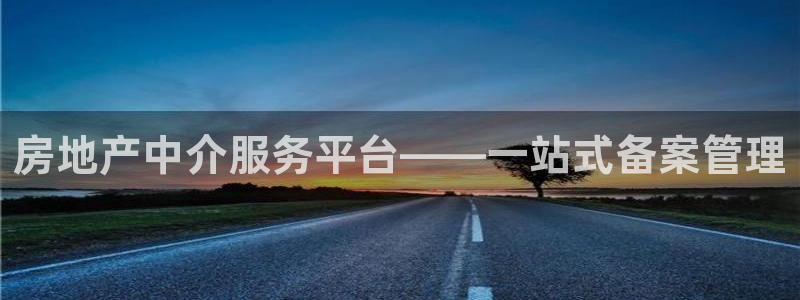 新宝5平台注册资金：房地产中介服务平台——一站式备案管理