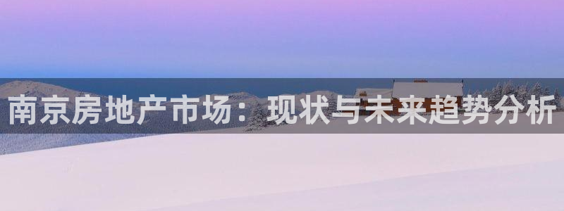 新宝5日740005蔻：南京房地产市场：现状与未来趋势分析