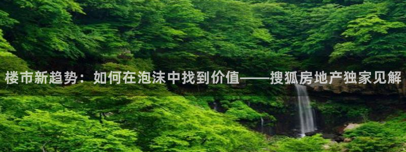 新宝5寻33 300球：楼市新趋势：如何在泡沫中找到价值——