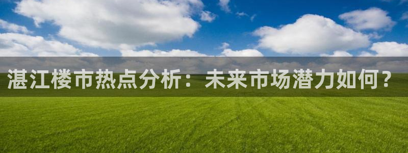 新宝5找找74OOO5：湛江楼市热点分析：未来市场潜力如何？