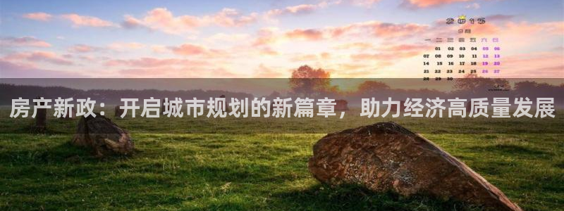 新宝5是什么样子的：房产新政：开启城市规划的新篇章，助力经济