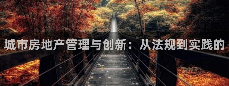 新宝5登陆地址：城市房地产管理与创新：从法规到实践的