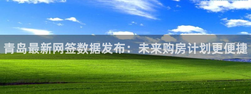 新宝5线路登录：青岛最新网签数据发布：未来购房计划更便捷